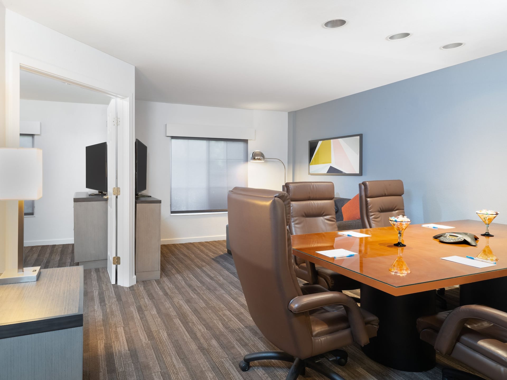 Hyatt House White Plains Conference Suite Living Area