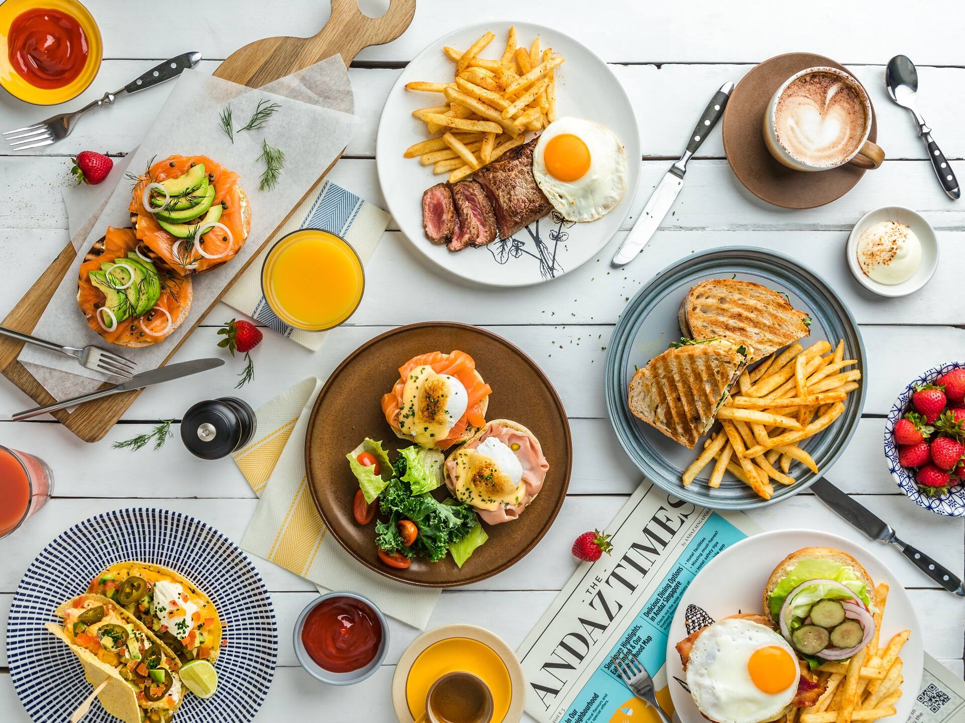 Food, Drink and Venue of Hyatt Restaurants
