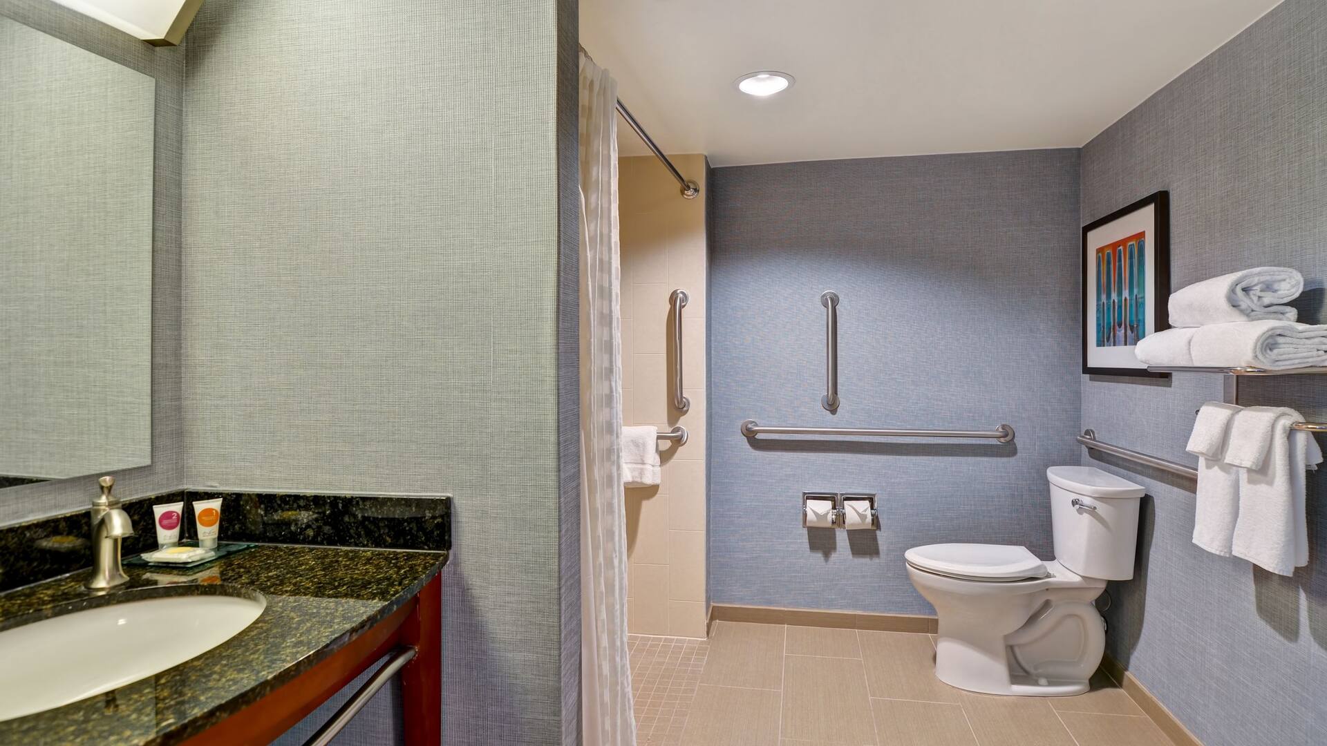 3 of 3 Hyatt Place Memphis/Wolfchase Galleria Roll In Shower
