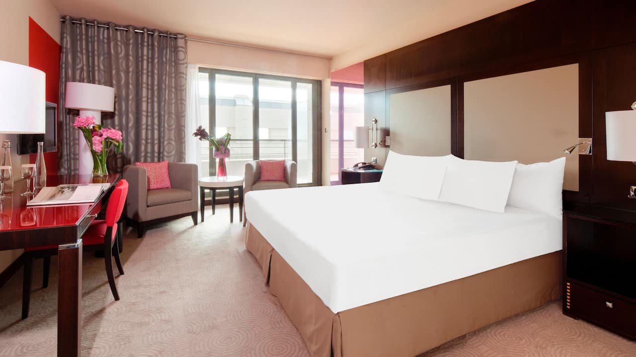 Partial Sea View Twin Beds at Hotel Hyatt Regency Nice Palais De La Méditerranée