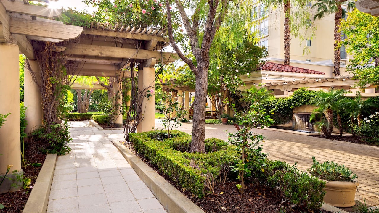 Hyatt Regency Valencia Secret Garden Terrace Wedding Venue Image