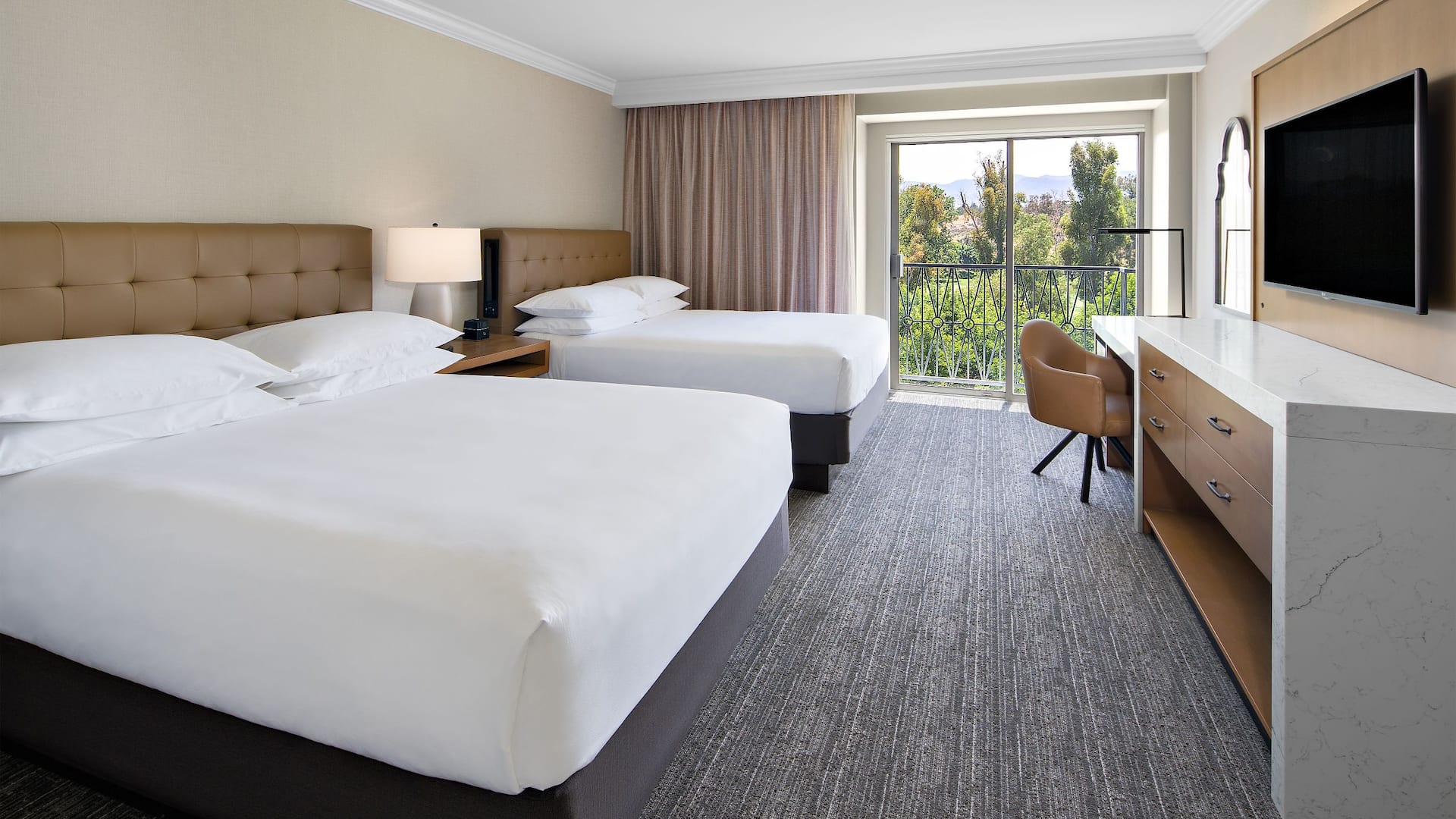 Hyatt Regency Valencia Queen Standard Guestroom View