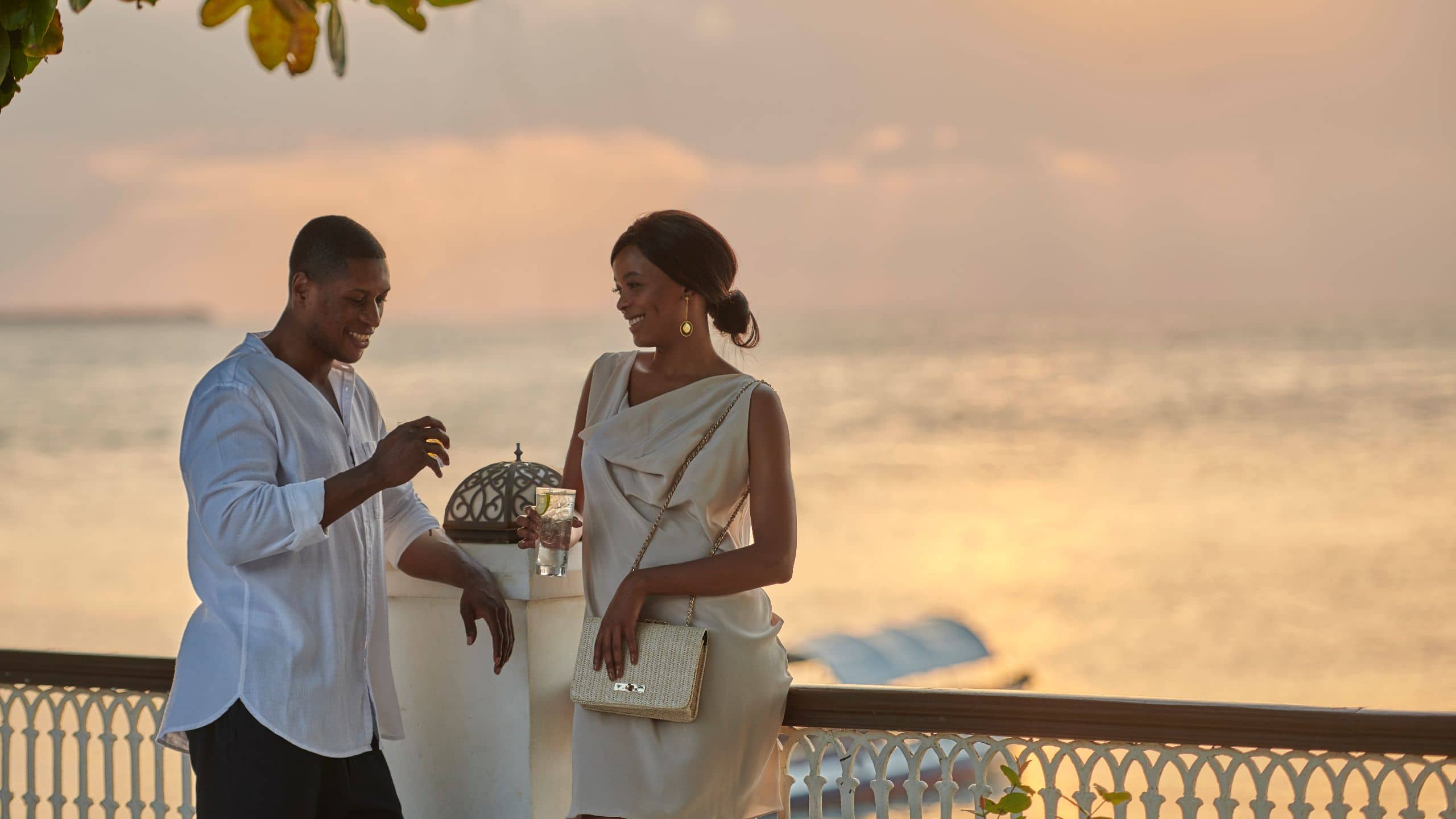 1 of 1 Park Hyatt Zanzibar Lifestyle Couple Sundowners