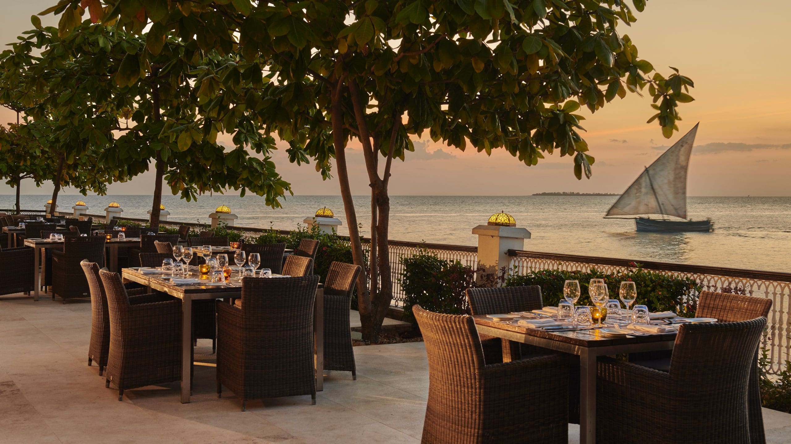 Park Hyatt Zanzibar Dining Room Terrace