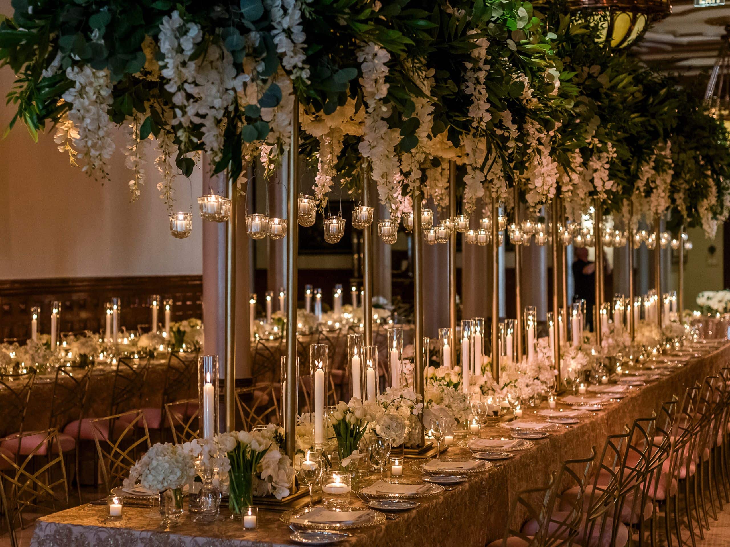 The Driskill Wedding Table
