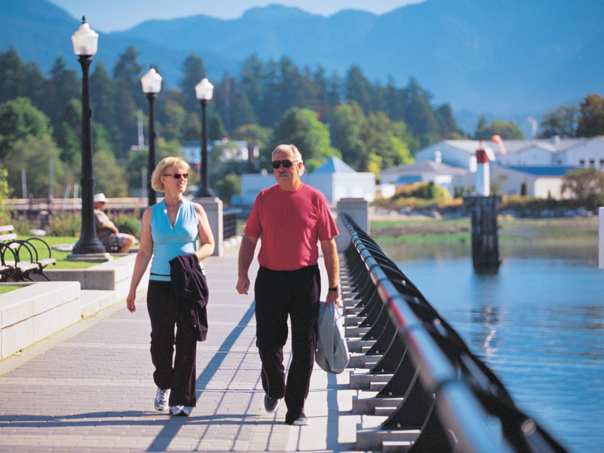 Hyatt Regency Vancouver Walking Along the Seawall