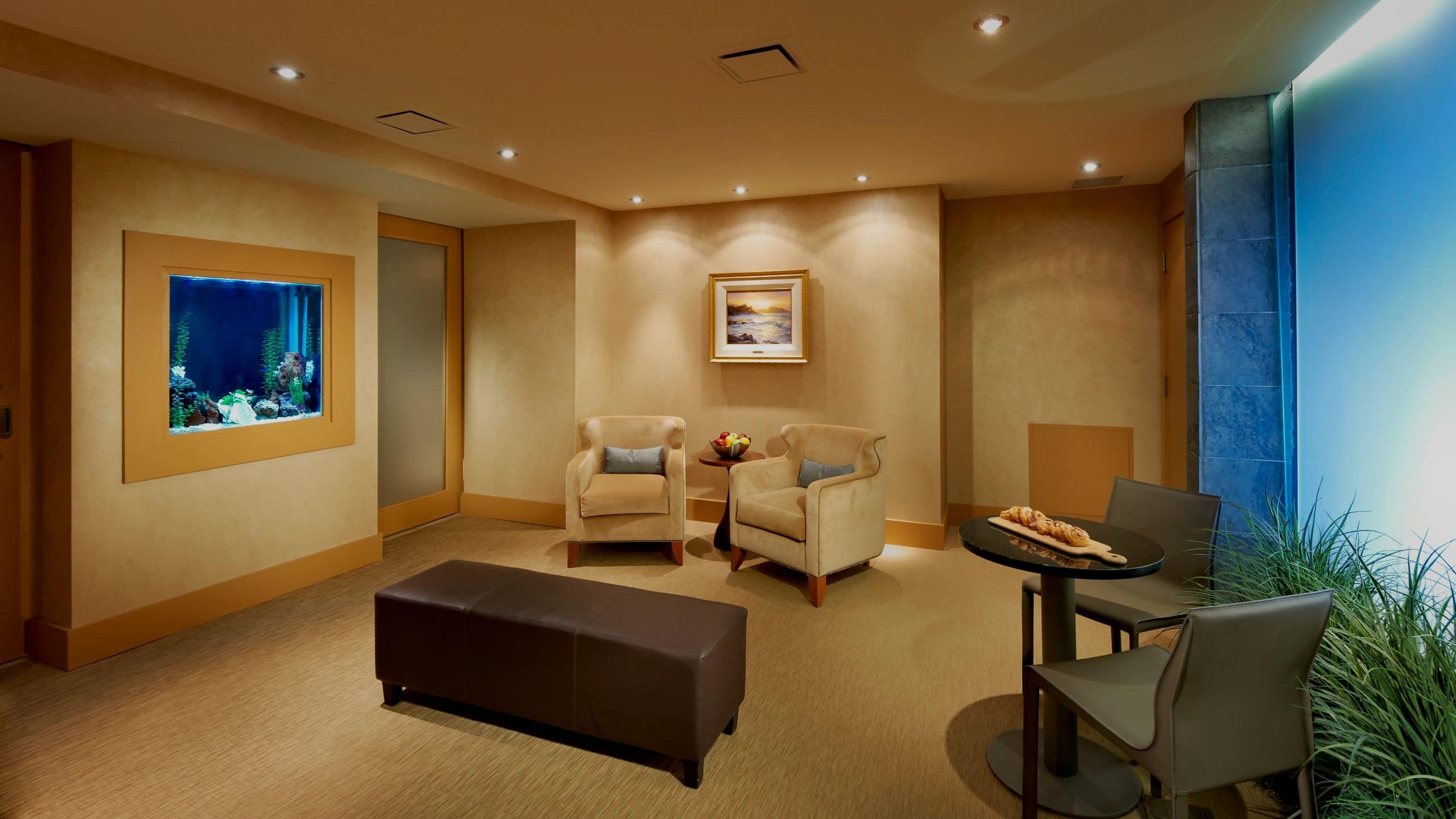 Hyatt Regency Calgary Stillwater Spa Waiting Room