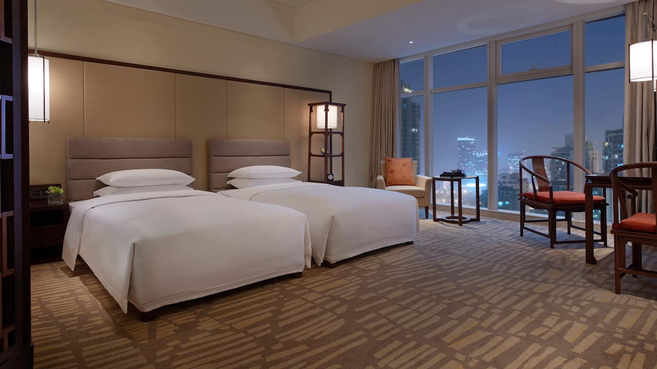 City Twin Guestroom