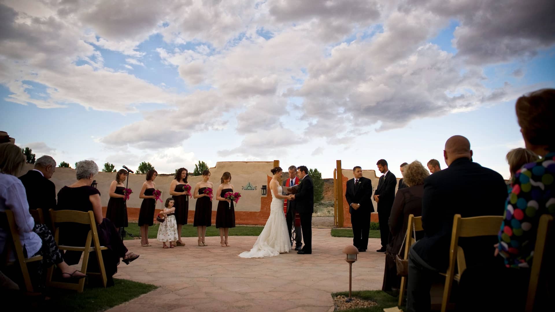 Hyatt Regency Tamaya Resort and Spa Wedding Ceremony