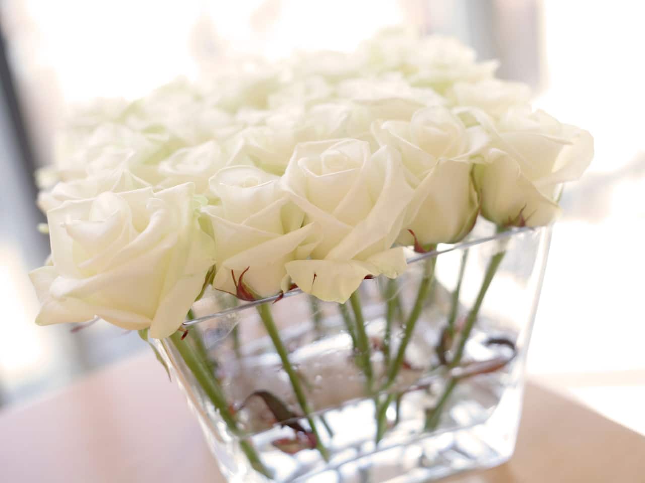 Flower arrangement for wedding party at Hyatt Regency Birmingham