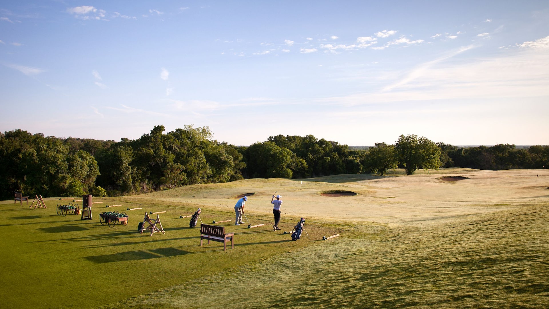 Hyatt Regency Lost Pines Resort and Spa Wolfdancer Driving Range