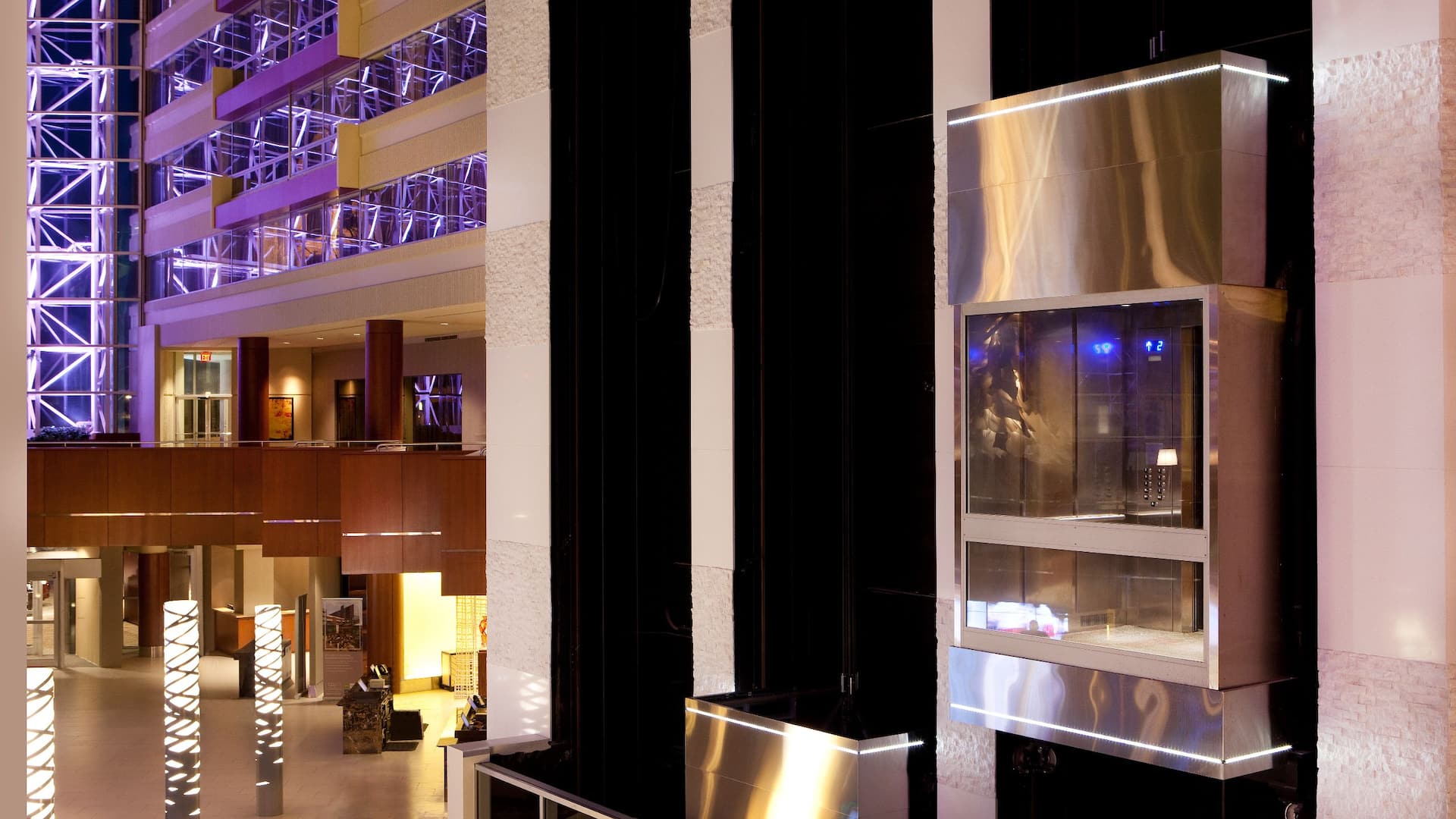 Hyatt Regency Greenville Elevator Detail