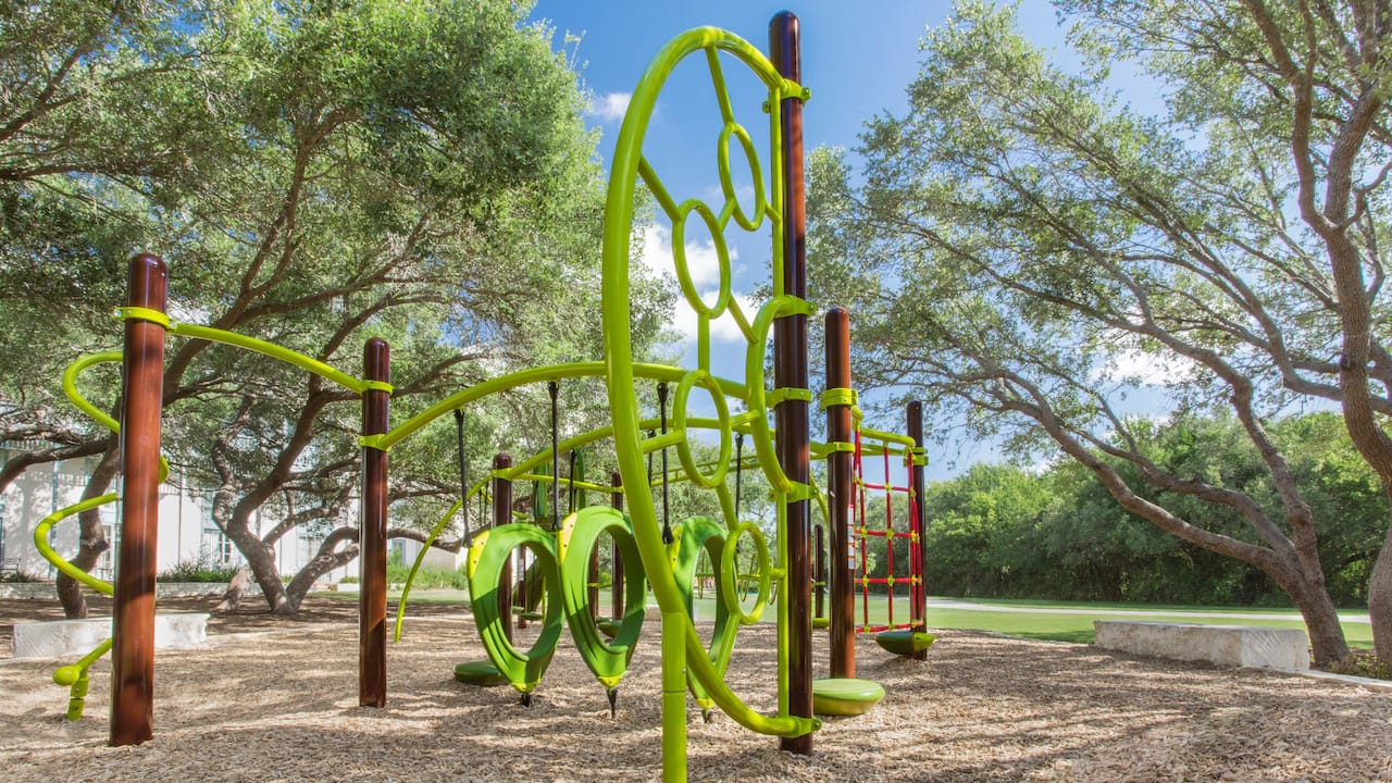 Outdoor play area for kids