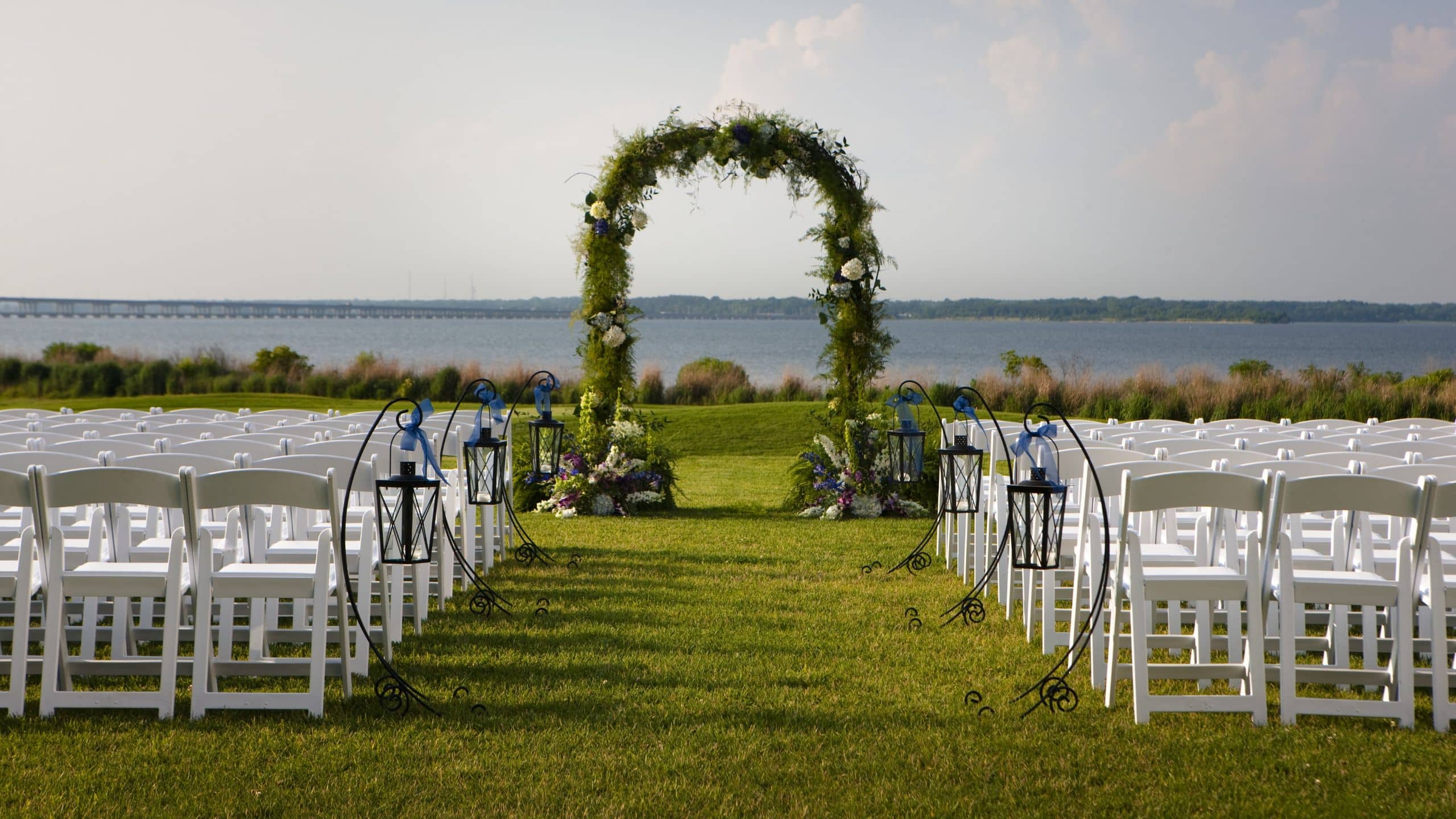 Hyatt Regency Chesapeake Bay Golf Resort, Spa and Marina Outdoor Wedding
