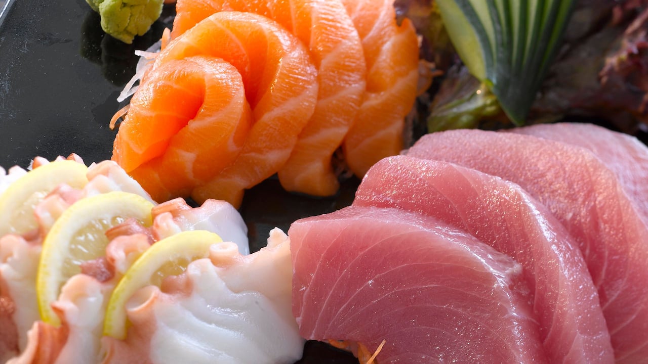 Seafood menu Nagisa Japanese restaurant in Kota Kinabalu