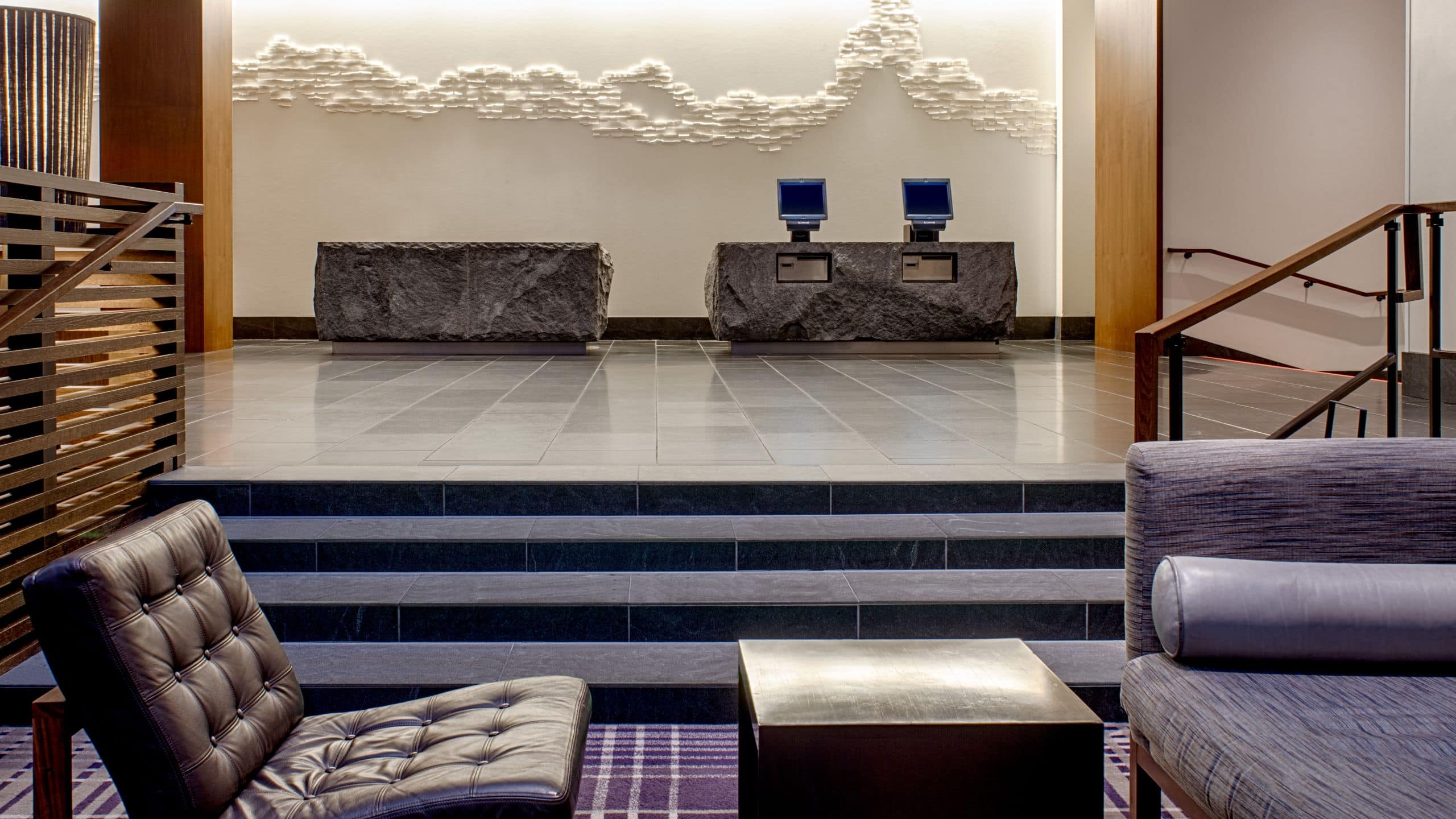 Hyatt Regency Minneapolis Lobby Desk Detail