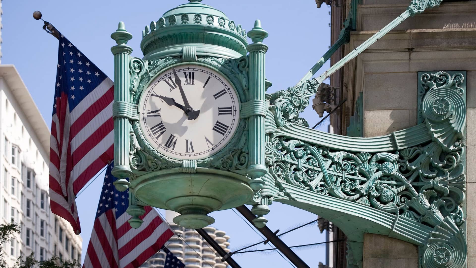 Hyatt Regency Chicago Macys Clock