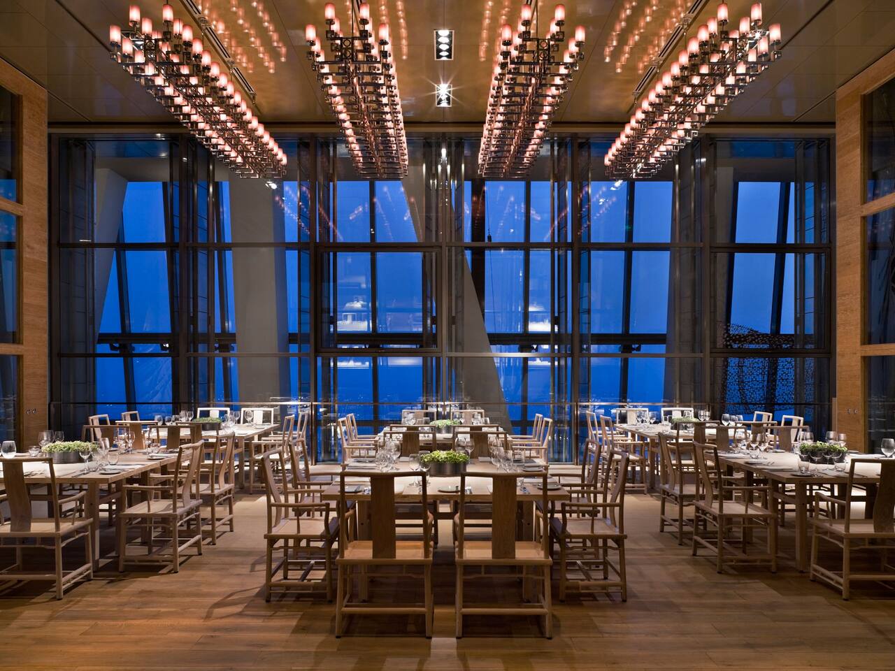 Private Dining Room at Night