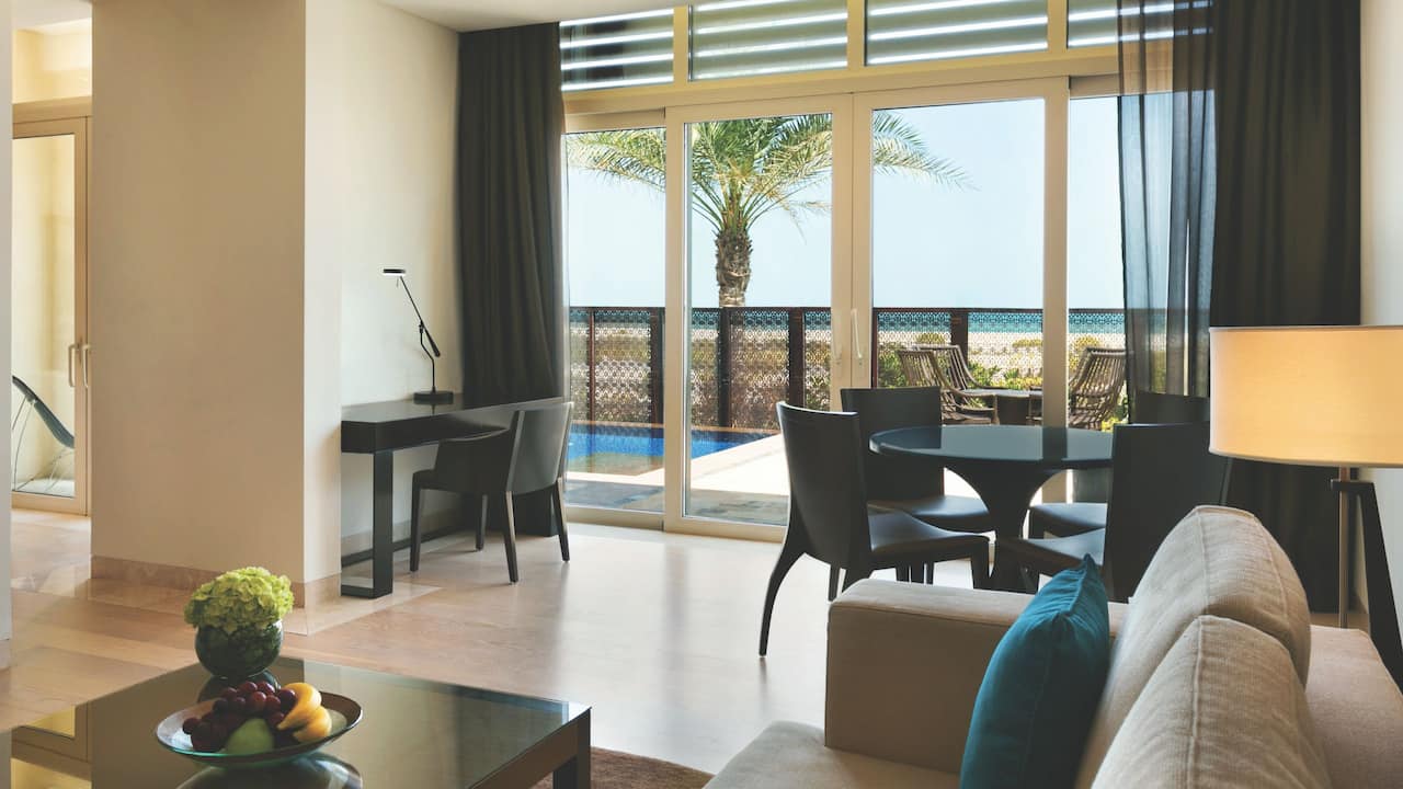 Two bedroom beach view villa