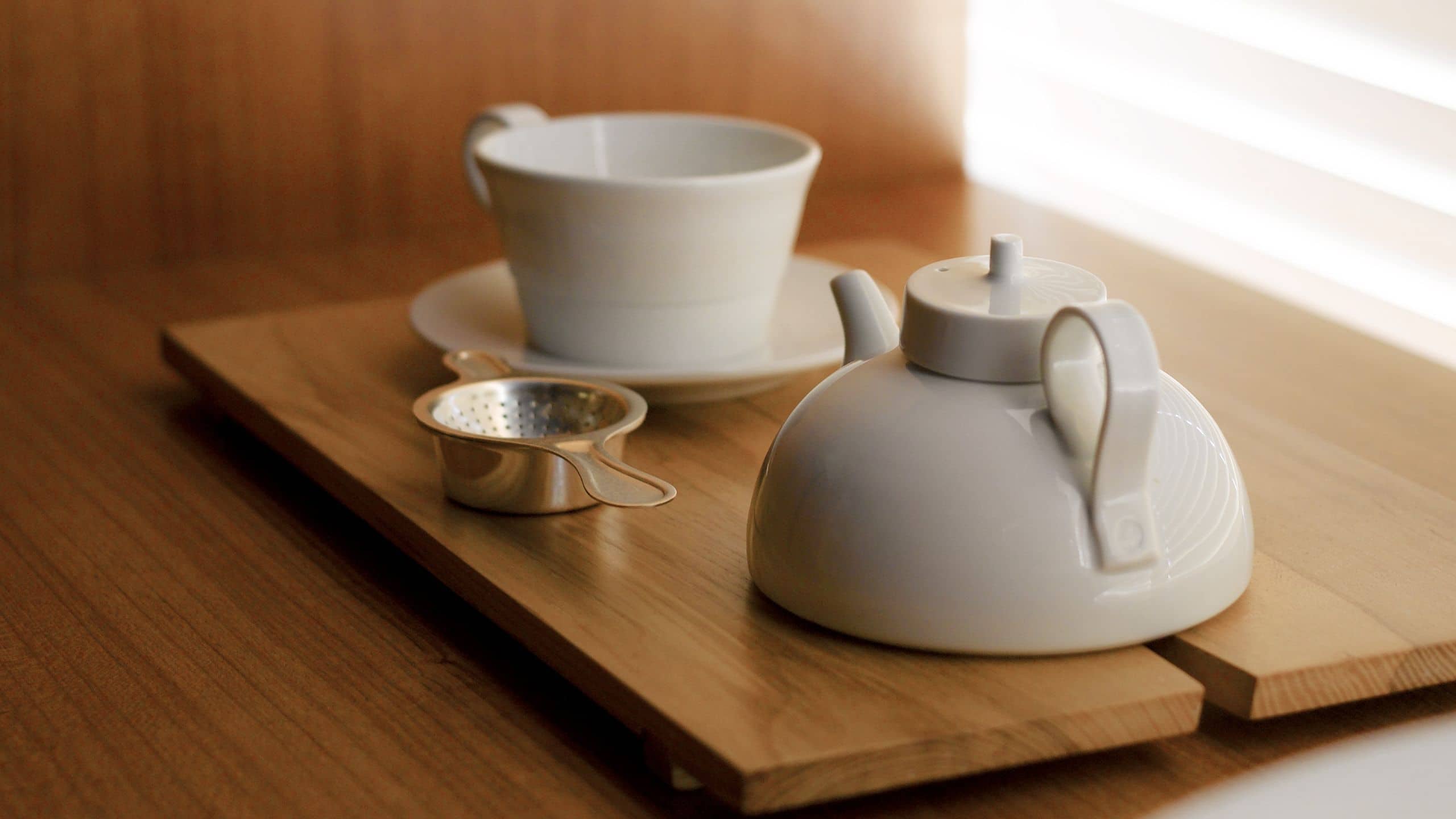 Park Hyatt Seoul Park Club Spa Tea Setup