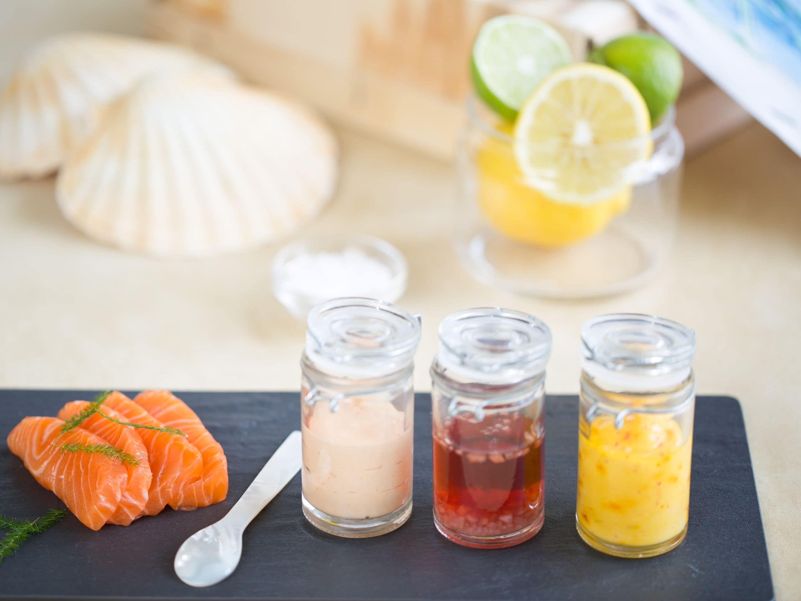 Park Hyatt Dubai Salmon Sashimi