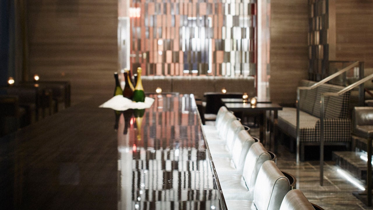 The Living Room bar seating