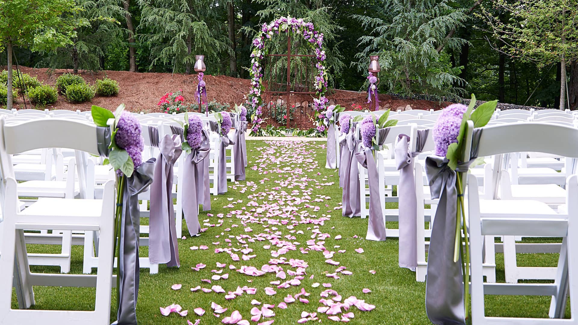 Hyatt Regency Atlanta Perimeter at Villa Christina Wedding Ceremony