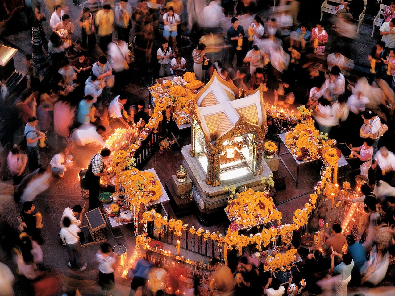 Erawan Shrine - Grand Hyatt Erawan Bangkok Erawan Shrine - Grand Hyatt Erawan Bangkok