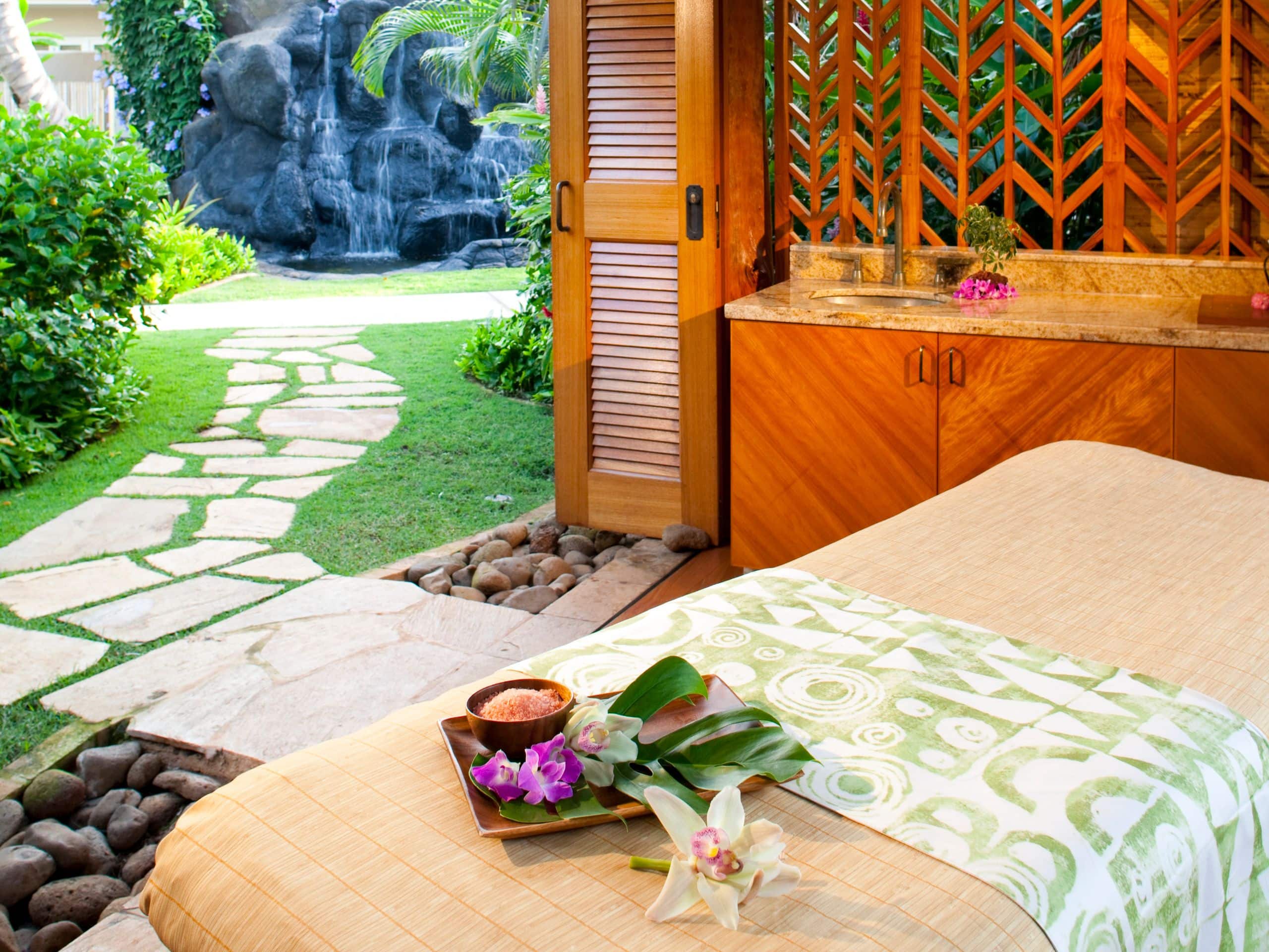 Anara Spa Garden Treatment Room at Grand Hyatt Kauai