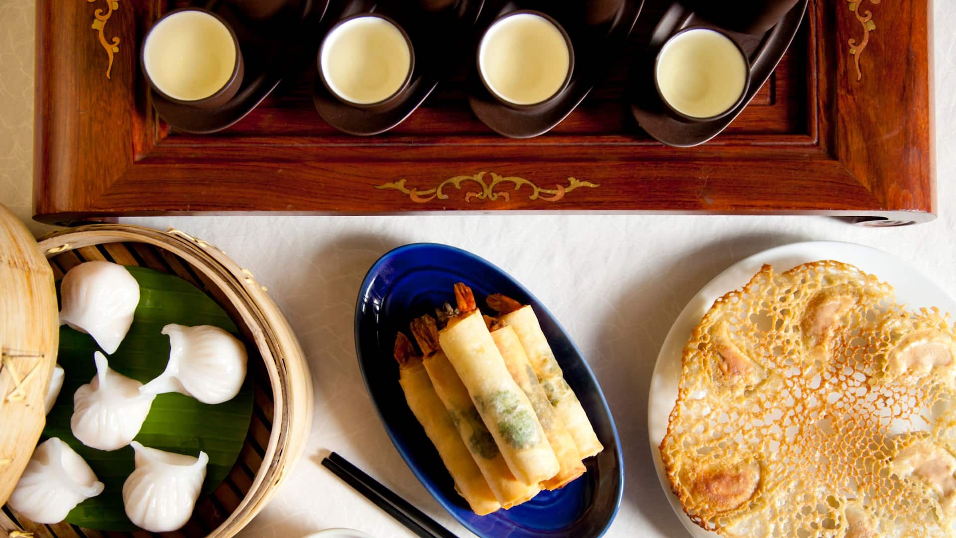 Grand Hyatt Mumbai Hotel & Residences Spring Rolls Dimsums