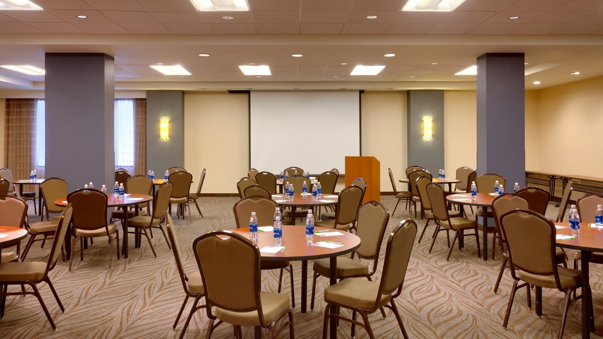 Hyatt Place Waikiki Beach Meeting Room Pua Melia Ballroom Rounds