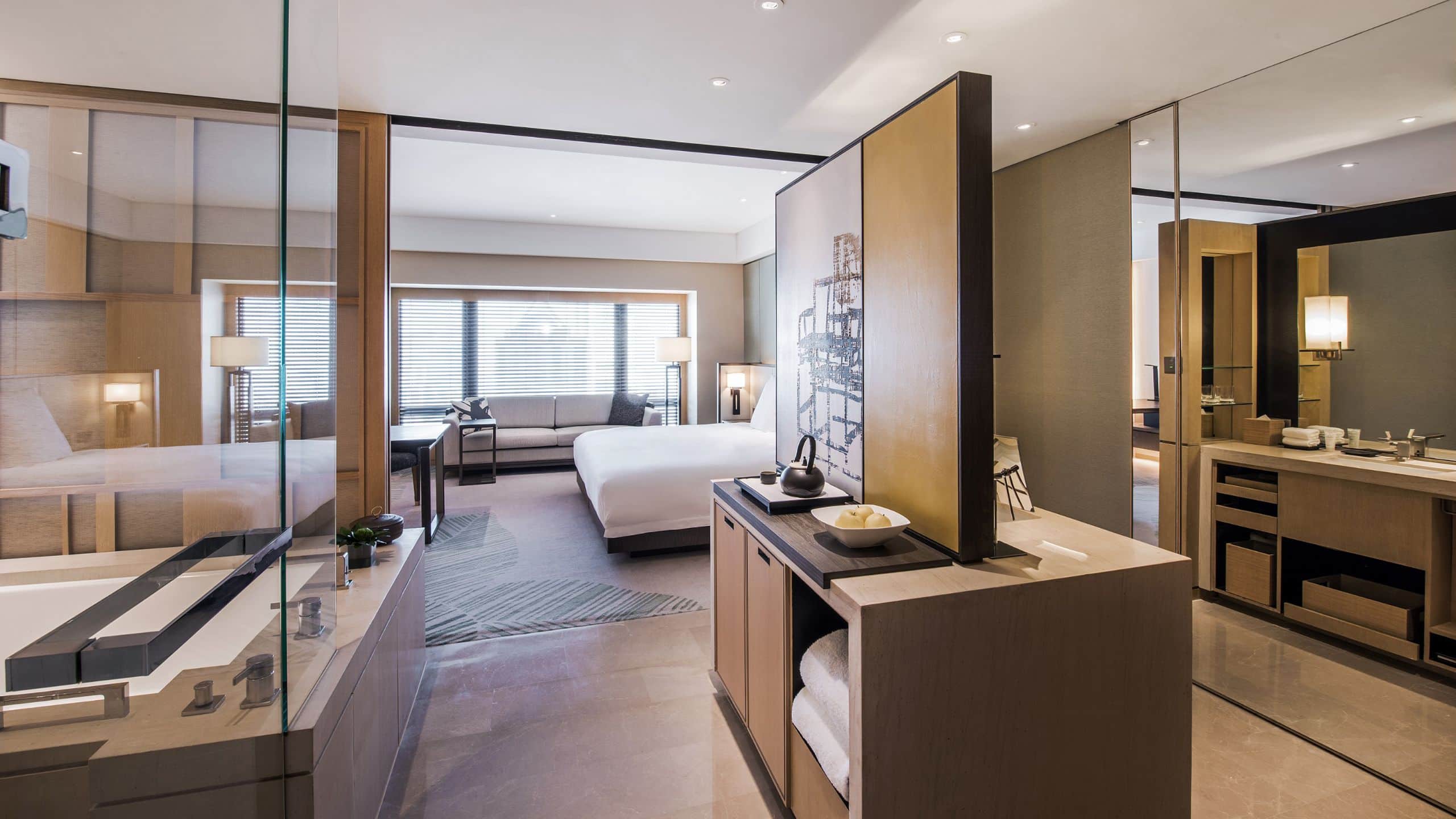 Park Hyatt Beijing King Bed Guestroom