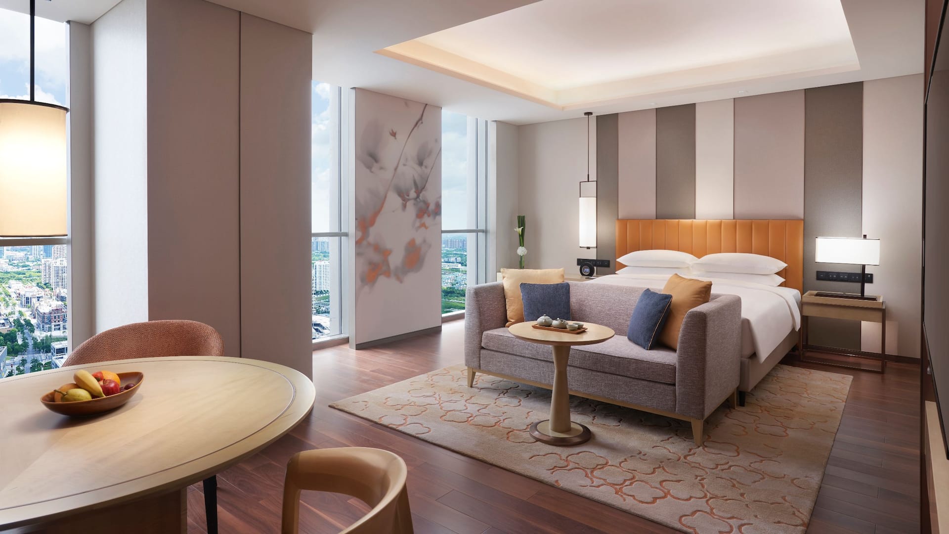 第 1，共 1 Hyatt Regency Shanghai Jiading King Club Deluxe Guestroom