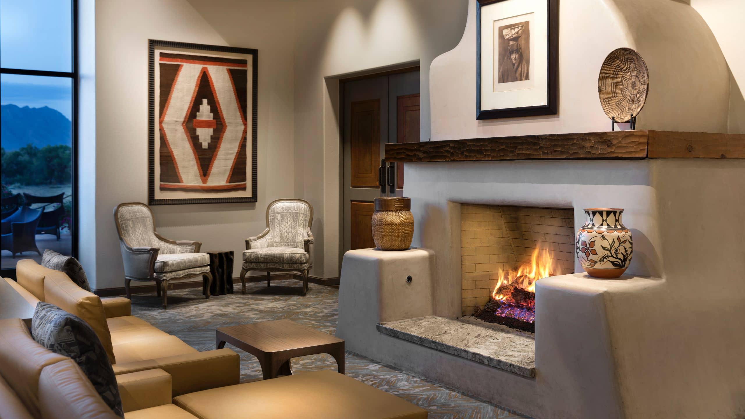 Hyatt Regency Tamaya Resort and Spa Lobby Seating