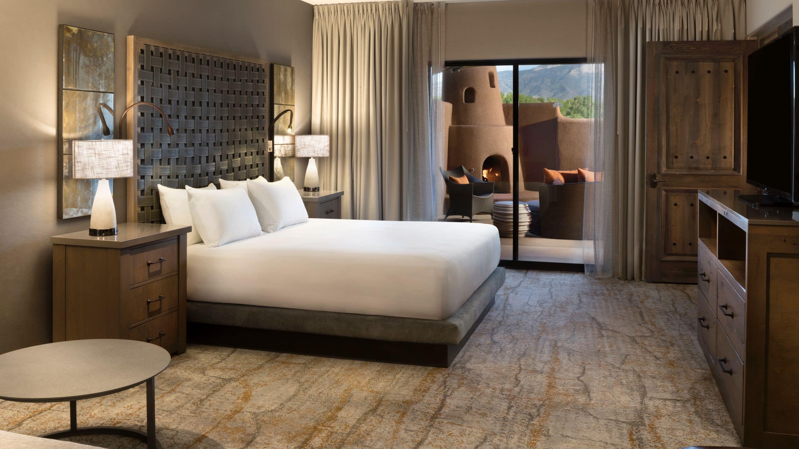 Hyatt Regency Tamaya Resort and Spa Presidential Suite Bedroom