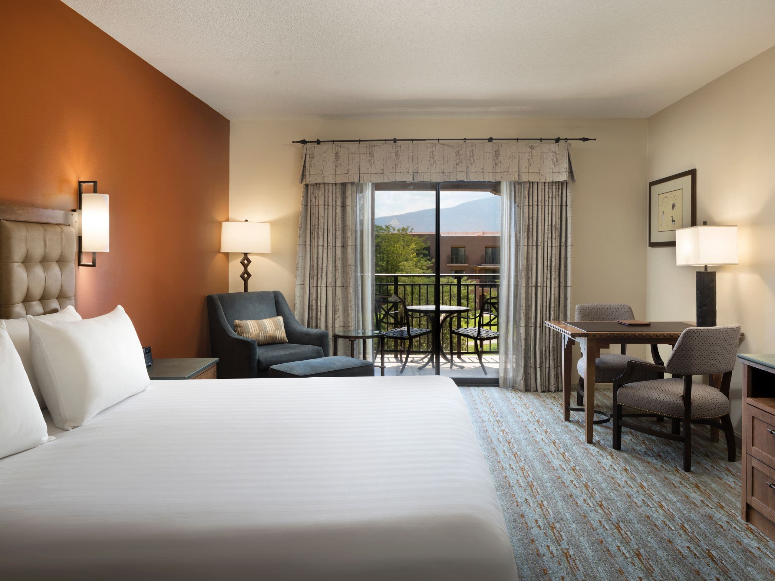 One King Bed Room Balcony Hyatt Regency Tamaya Resort & Spa