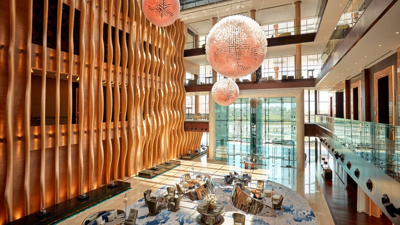 lobby area