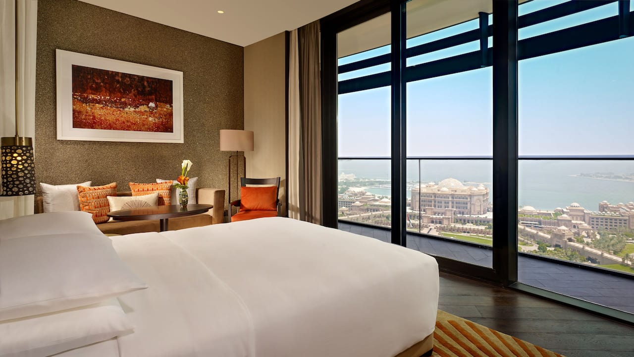 Room with view - grand hyatt abu dhabi