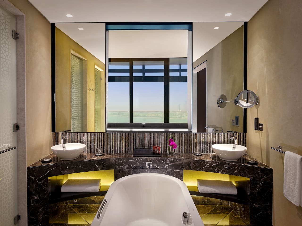 King Room with Balcony Bathtub at Grand Hyatt Abu Dhabi