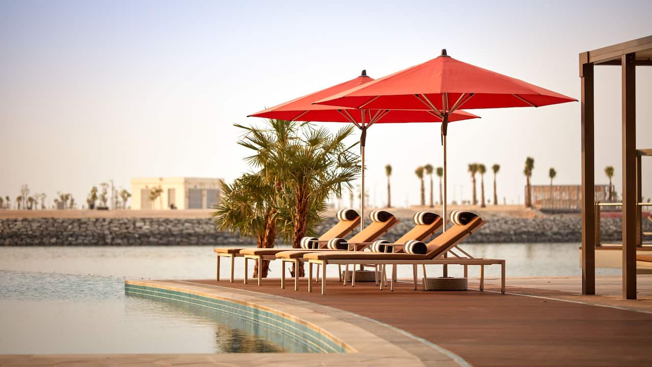 pool at Grand Hyatt Abu Dhabi