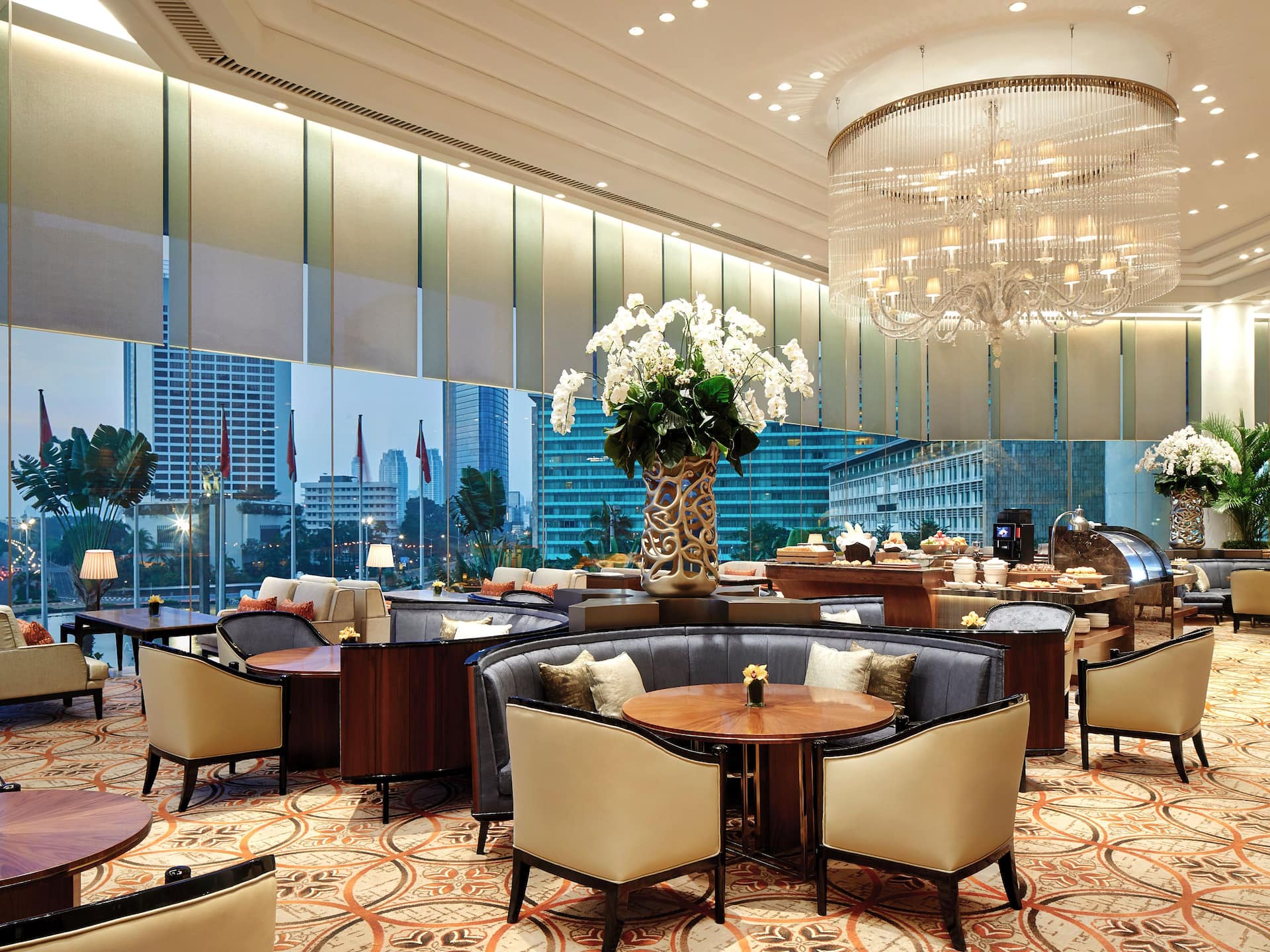 The Fountain Lounge The Grand Hyatt Hotel, Jakarta