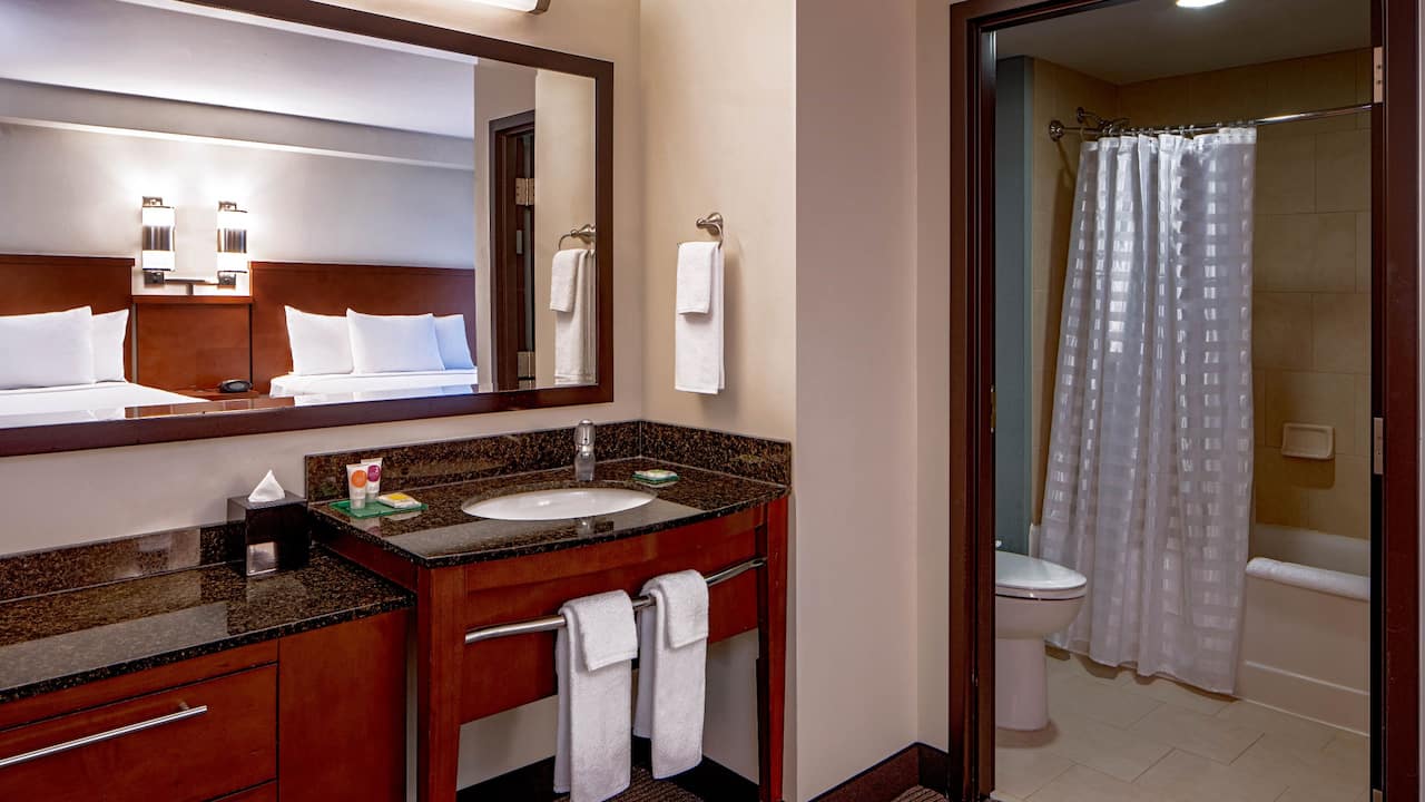 guestroom shower