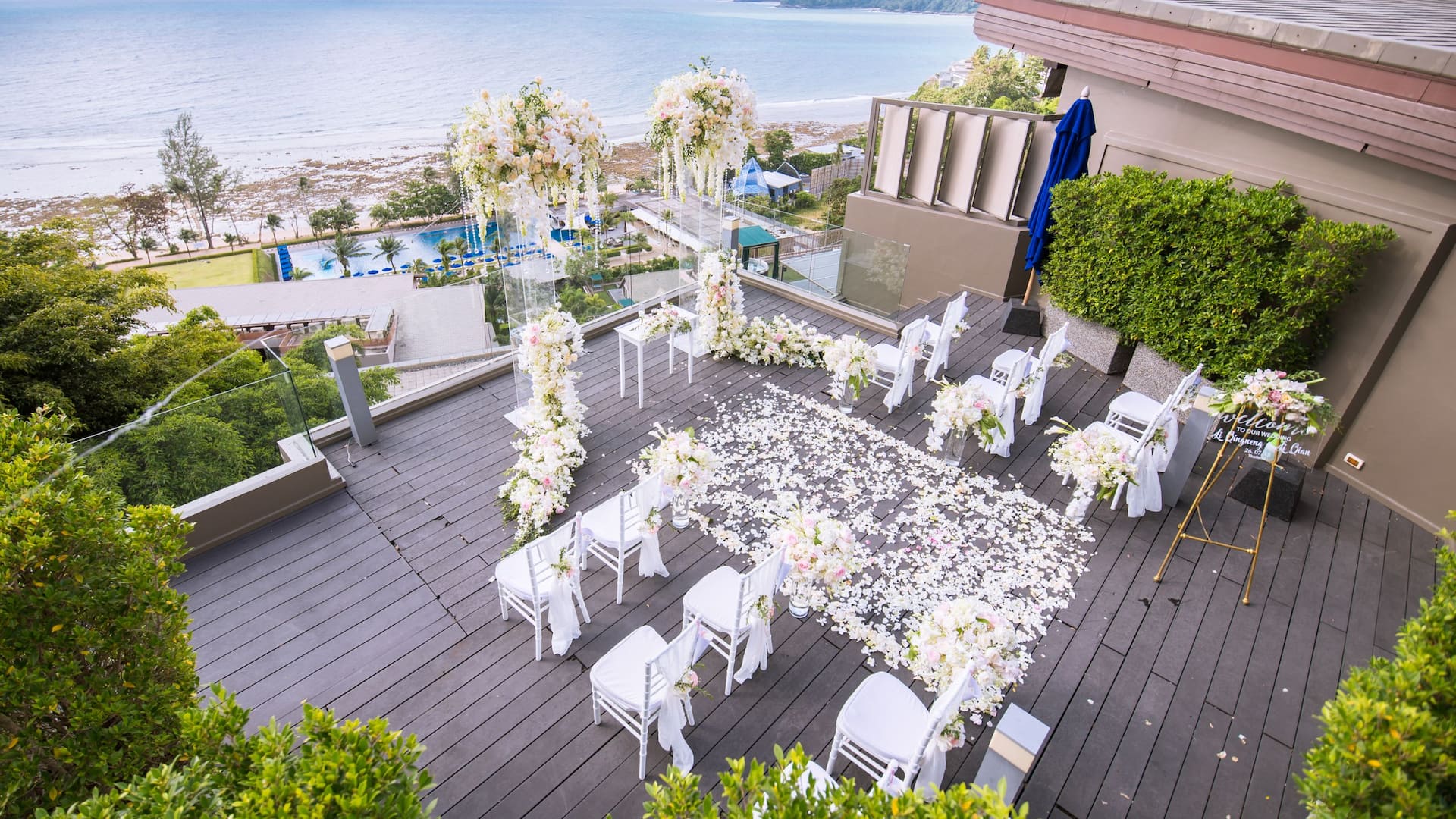Hyatt Regency Phuket Resort Wedding Ceremony Terrace