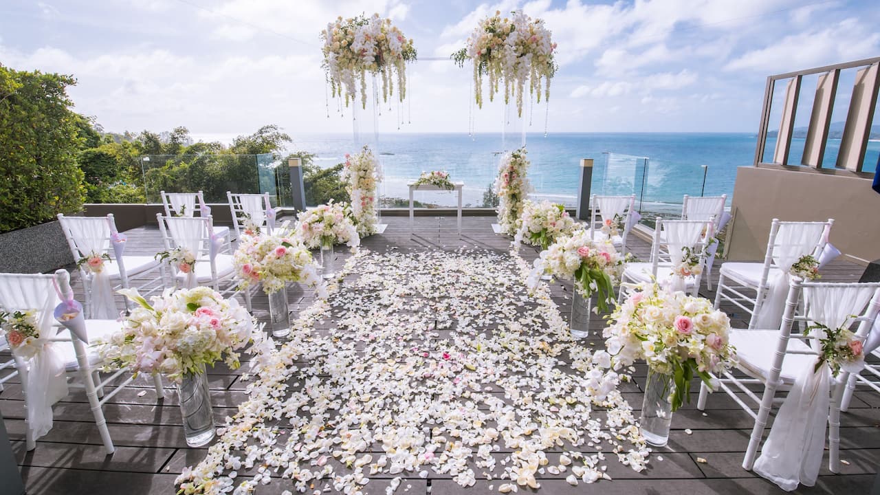 Hyatt Regency Phuket Resort Wedding Ceremony Terrace