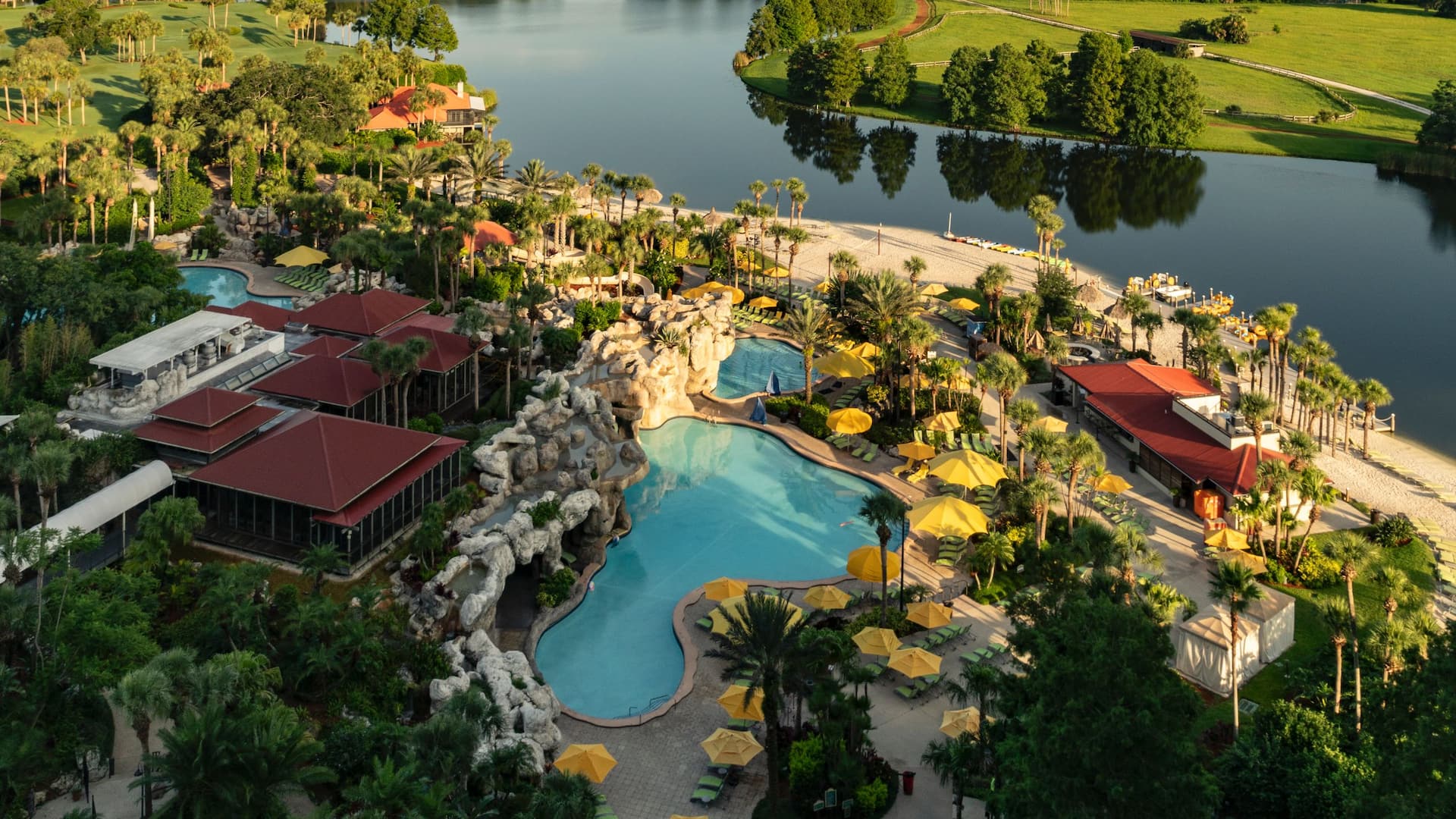 Hyatt Regency Grand Cypress Above View