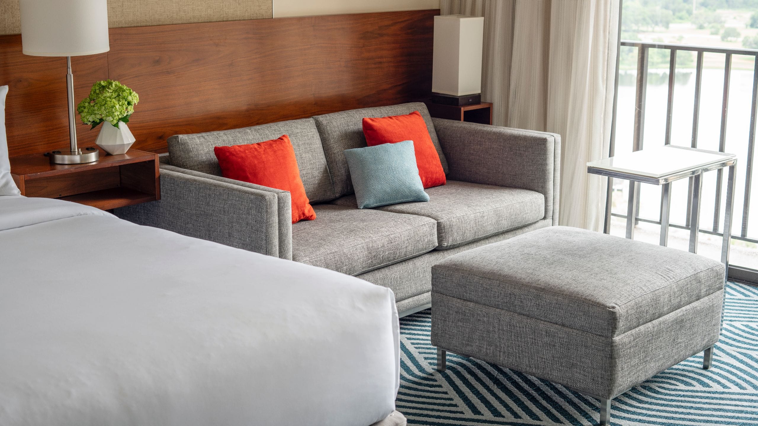 Hyatt Regency Grand Cypress King Room Couch