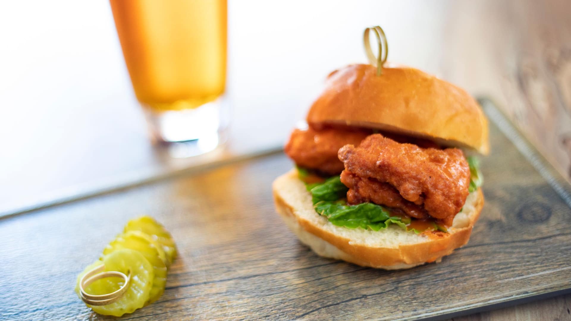 Hyatt House across from Universal Orlando Resort™ Buffalo Chicken Sandwich