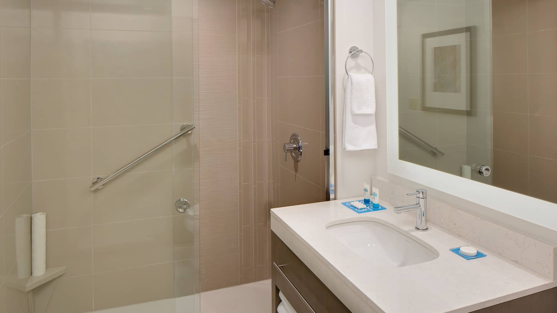 第 2，共 2 Hyatt House across from Universal Orlando Resort™ Bathroom Shower