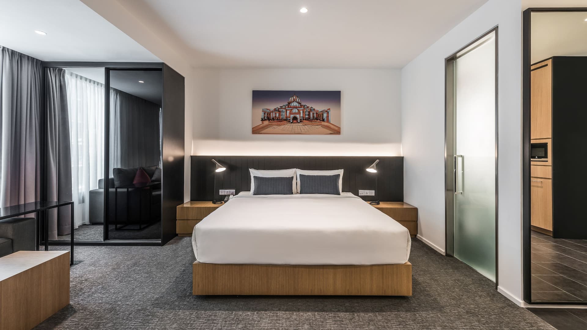 2/3 Hyatt House Kuala Lumpur, Mont Kiara Studio Bedroom
