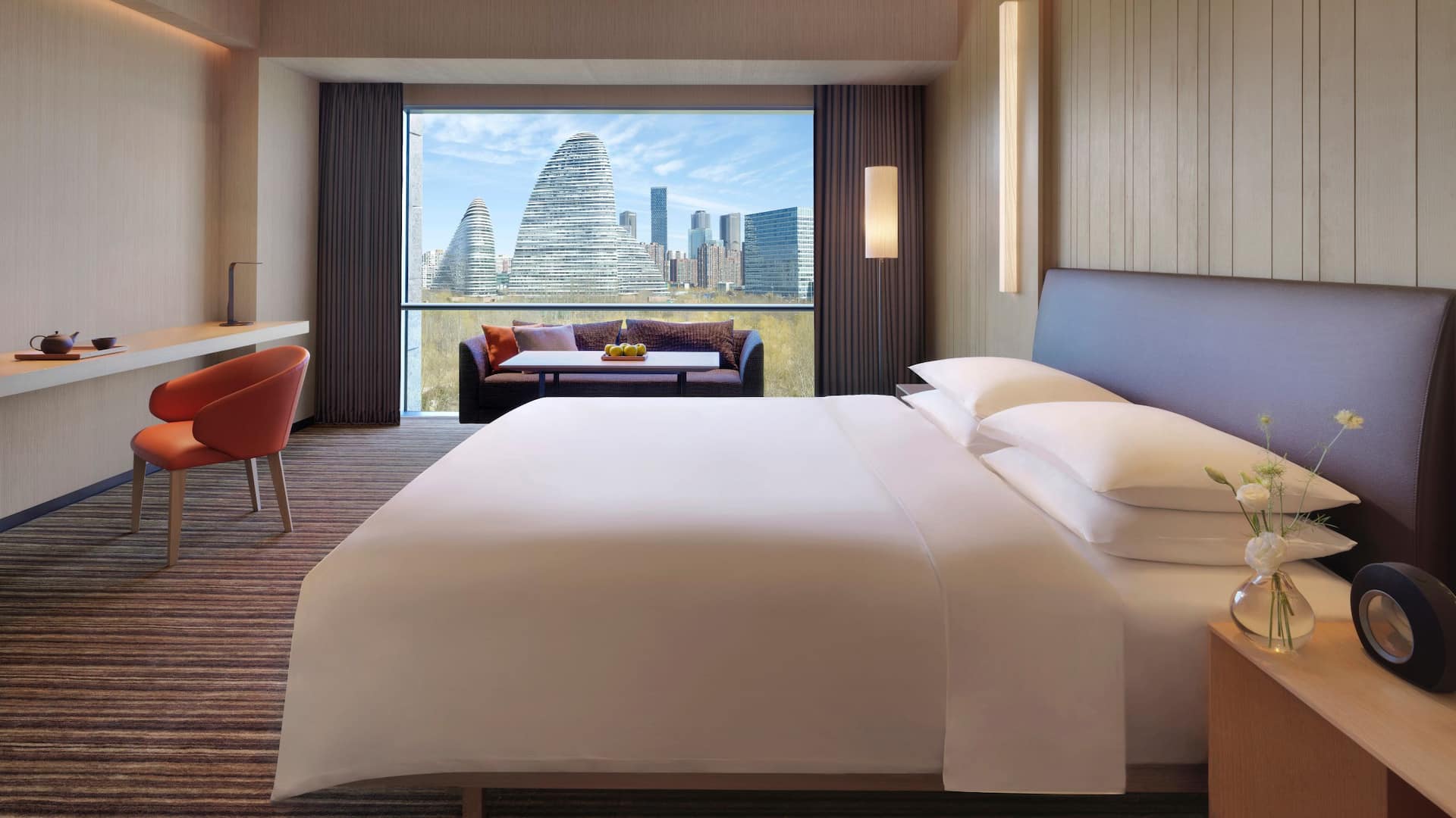 Hyatt Regency Beijing Wangjing King Bed With Park View